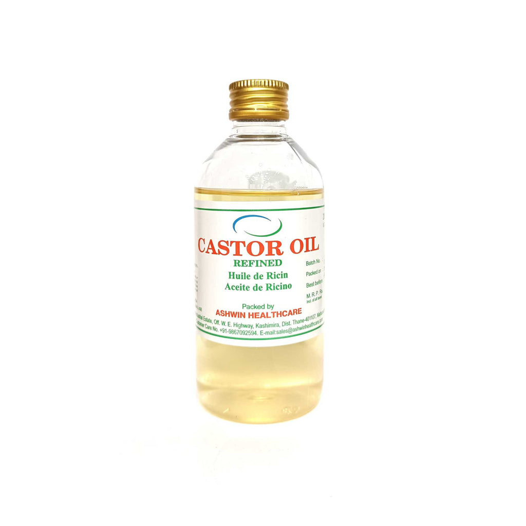 Ashwin Healthcare Castor Oil Aceite de Ricino Refinado 200 ml
