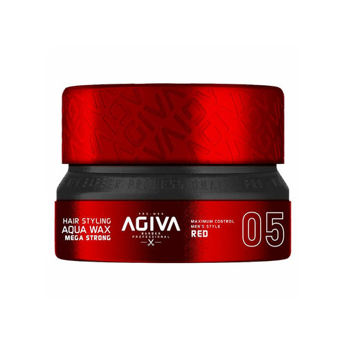 Agiva Hair Styling Aqua Wax Mega Strong 05 Cera Aqua de Estilizado Máximo Control 155 ml