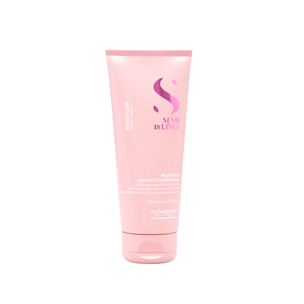 Alfaparf Milano Semi di Lino Moisture Leave-in Acondicionador Nutritivo para Cabello Seco 200 ml