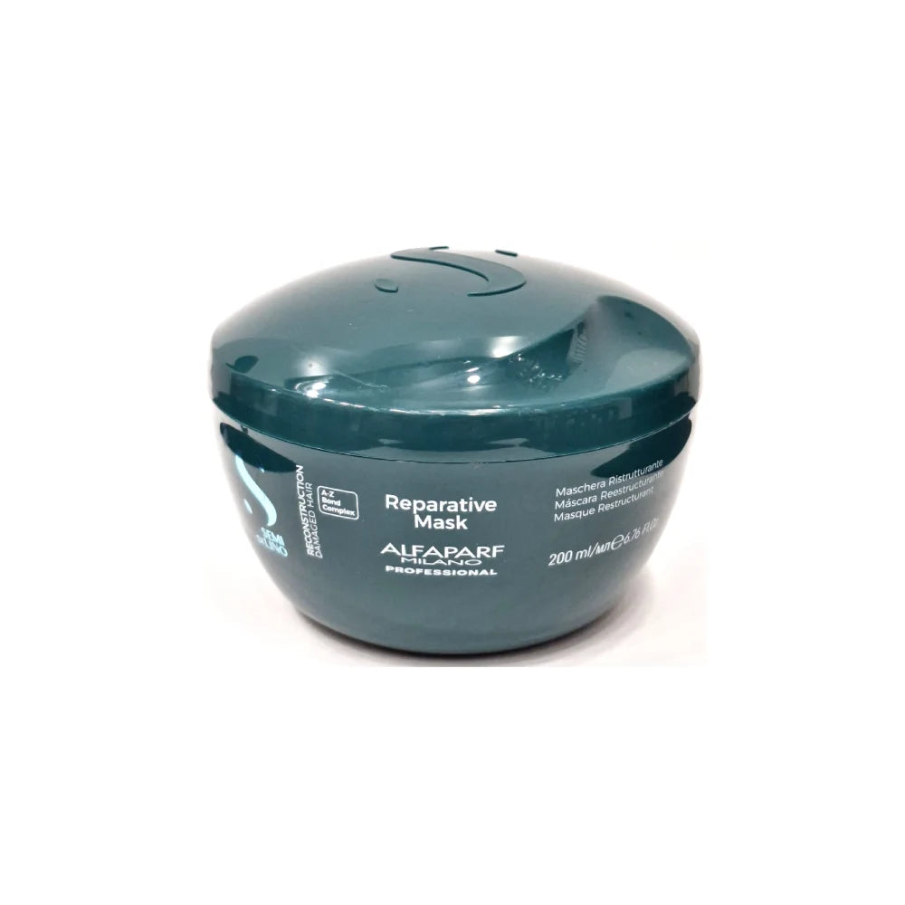 Alfaparf Milano Semi di Lino Mascarilla Reestructurante para Cabello Dañado