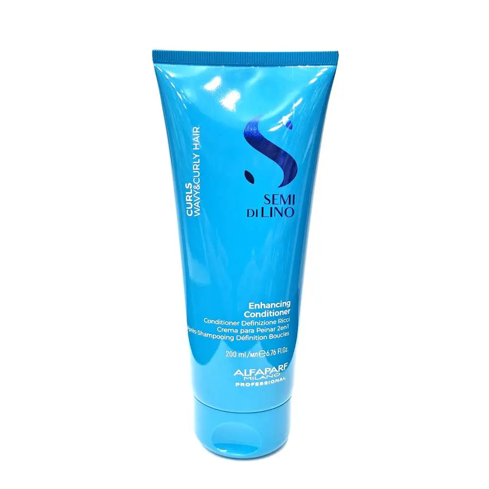 Alfaparf Semi di Lino Curls Acondicionador 2 en 1 200ml – Define e Hidrata Rizos