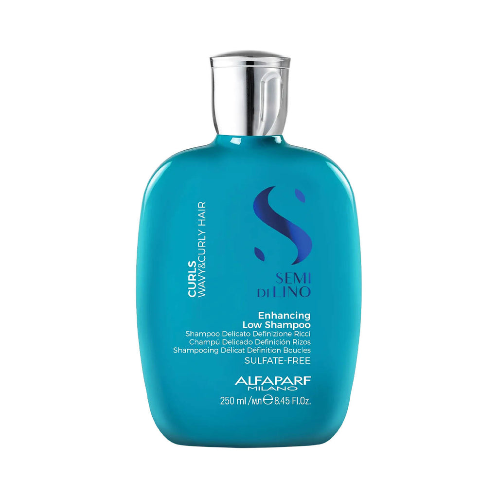Alfaparf Milano Semi di Lino Curls Enhancing Low Champú Delicado Definición Rizos sin Sulfato 250 ml