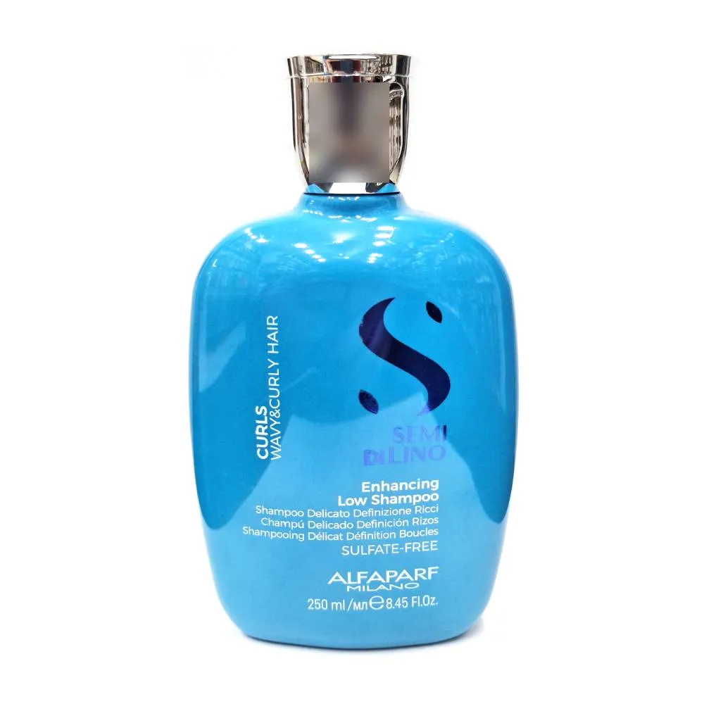 Alfaparf Semi di Lino Curls Enhancing Low Shampoo 250 ml – Champú para Rizos