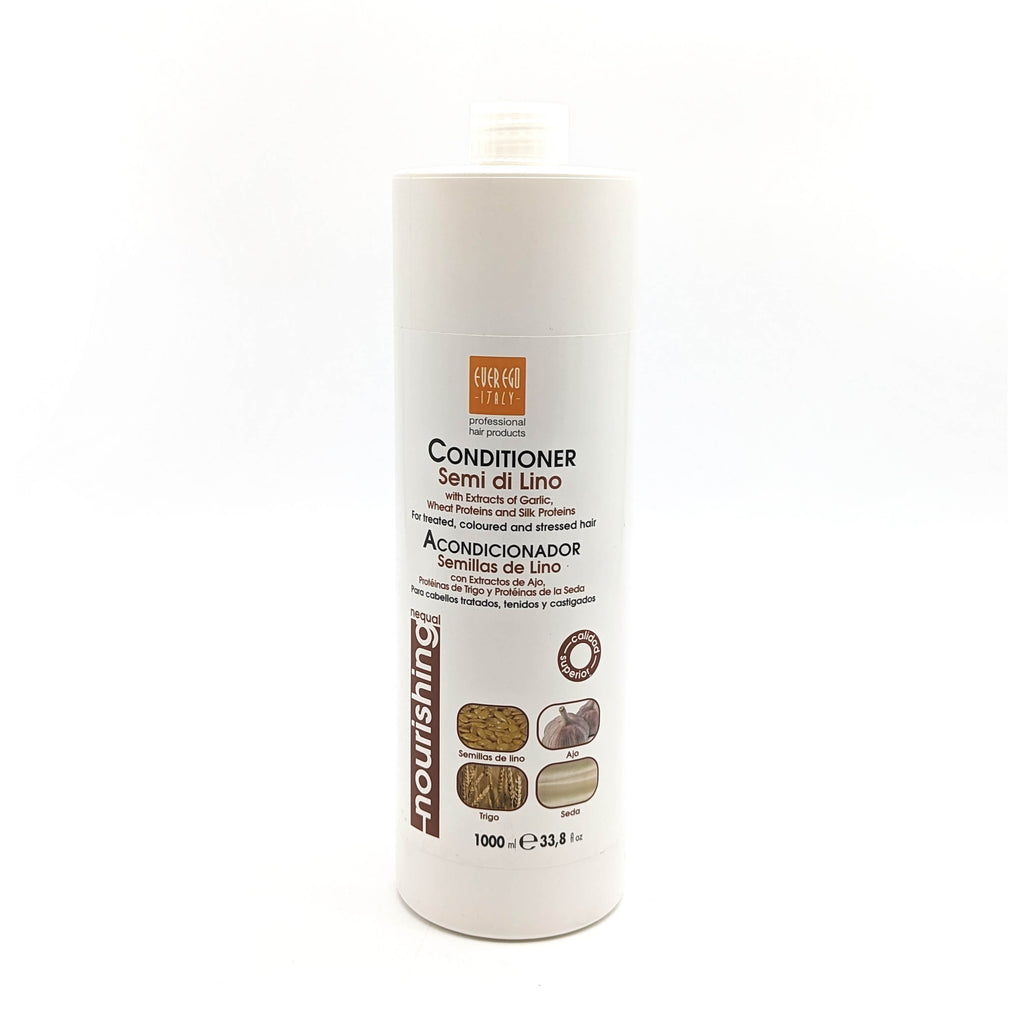 Ever Ego Nequal Acondicionador Nutritivo Semillas de Lino 1000 ml