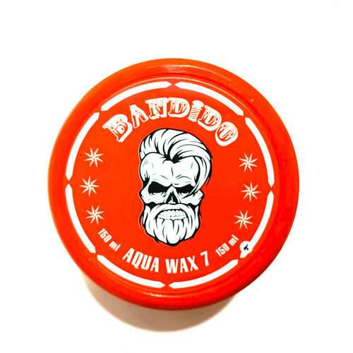 Bandido Hair Styling Red Aqua Wax 7 Cera Aqua Rojo 150 ml