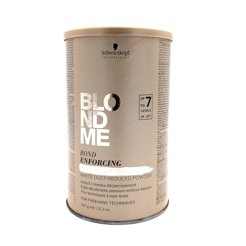 Schwarzkopf BlondMe Premium Clay Lightener Arcilla Aclarante Reforzadora de Puentes 7 tonos 350 g