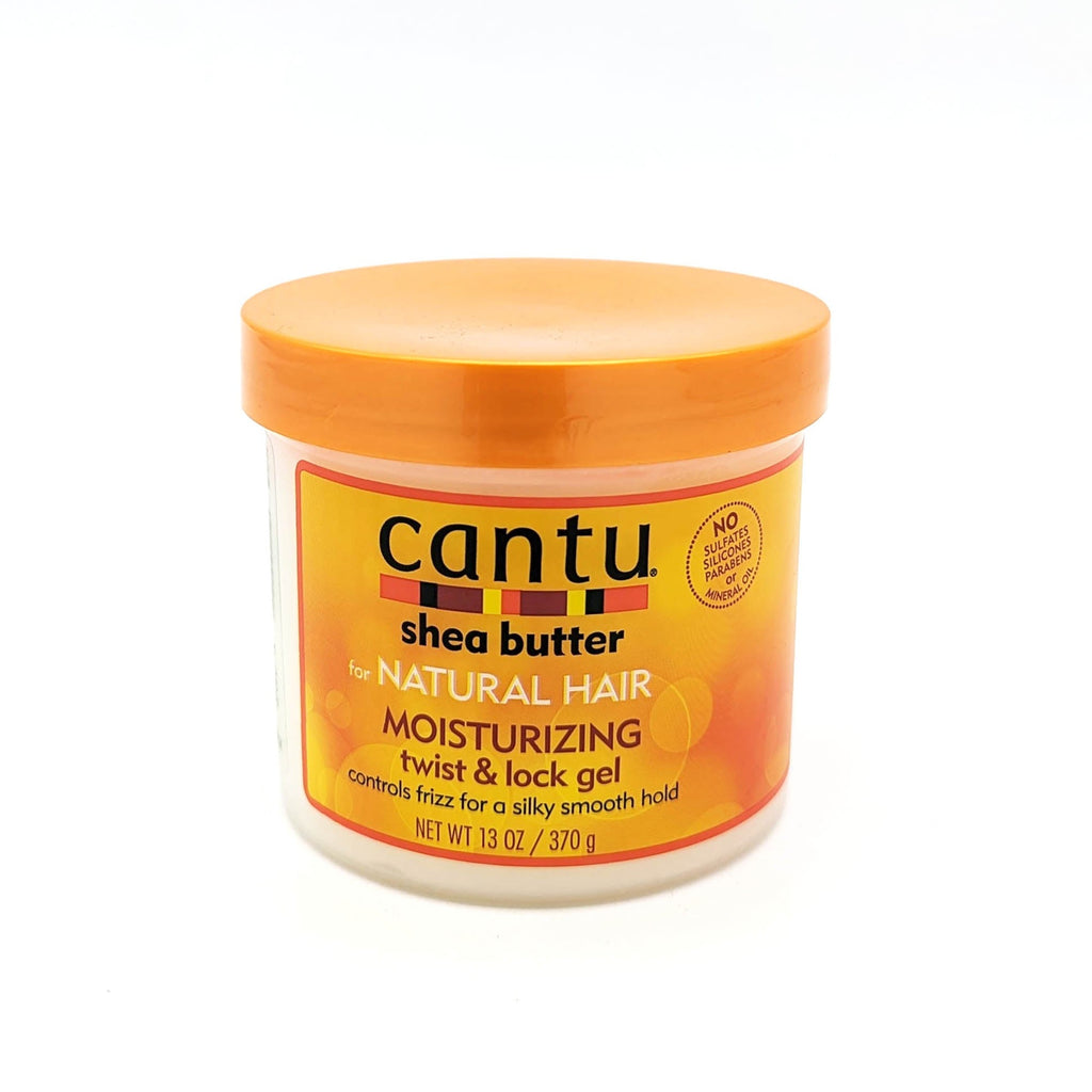 Cantu Shea Butter Moisturizing Twist & Lock Gel | con Manteca de Karité | para Cabello Rizado, Crespo o Ondulado 370 g