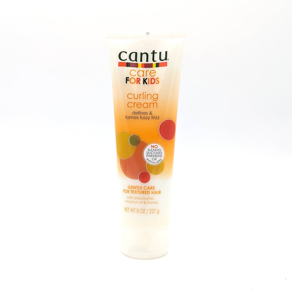 Cantu Care for Kids Curling Cream Crema para Rizos | con Manteca de Karité, Aceite de Coco y Miel | Cuidado para Niños 227 g