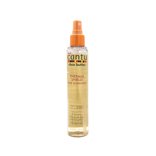 Cantu Shea Butter Thermal Shield Spray con Protección Térmica | con Manteca de Karité | para todo tipo de Cabello 151 ml