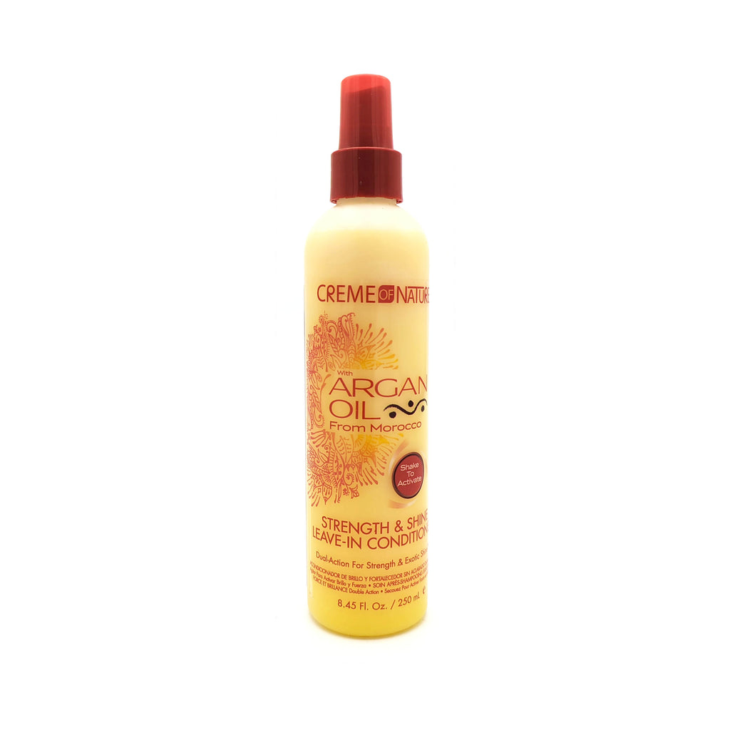 Creme of Nature Argan Oil from Morocco Spray Acondicionador Doble Acción Brillo y Fortalecimiento con Aceite de Argán 250 ml