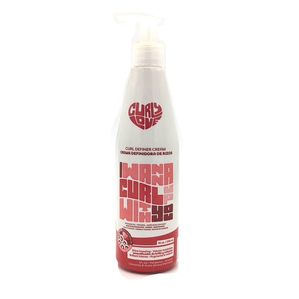 Curly Love Crema Definidora de Rizos | con Aceite de Aguacate, Avena y Malvavisco | sin Parabenos 290 ml