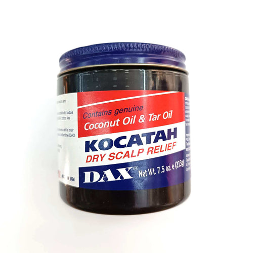 Dax Kocatah Pomada para Alivio del Cuero Cabelludo Seco con Aceite de Coco y Alquitrán