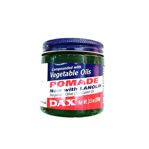 Dax Pomade Vegetable Oils Compuesto con Aeites Vegetales y Lanolina