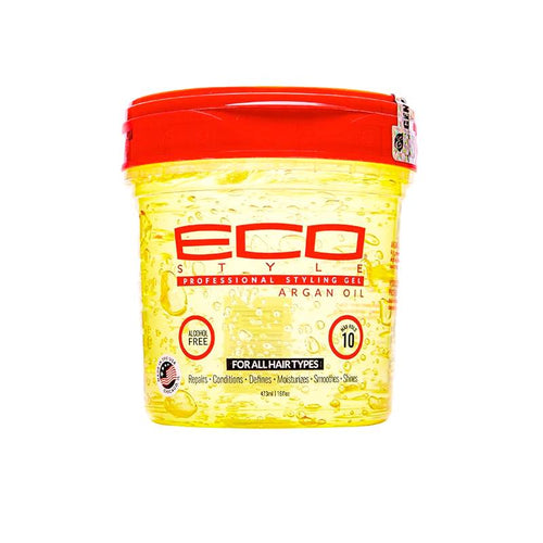 Eco Style Argan Oil Gel Profesional de Aceite de Argán para todo tipo de Cabello | sin Alcohol