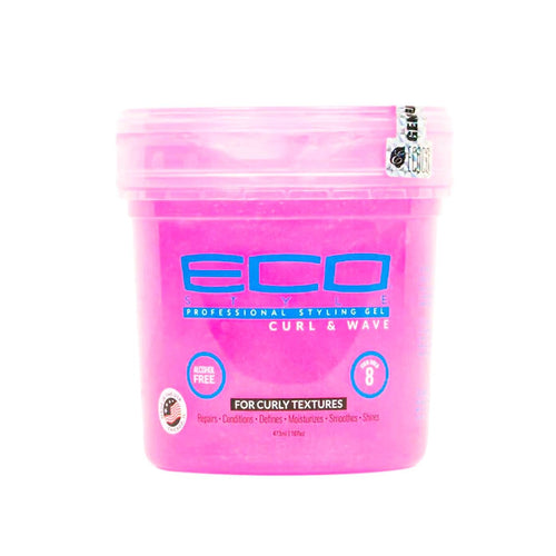 Eco Style Curl & Wave Gel Profesional para Texturas Rizadas | sin Alcohol