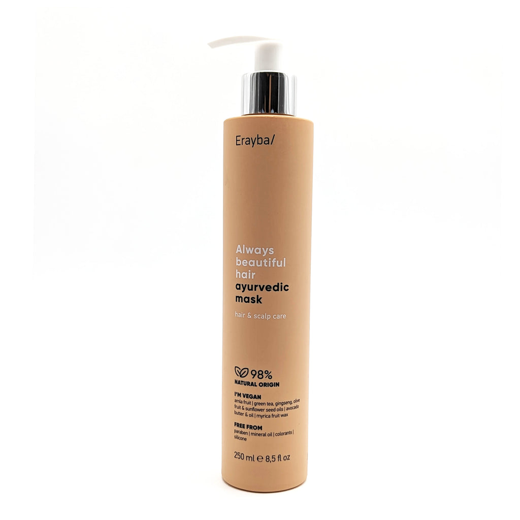 Erayba Mascarilla Ayurvédica para el Cuidado del Cabello y el Cuero Cabelludo 250 ml