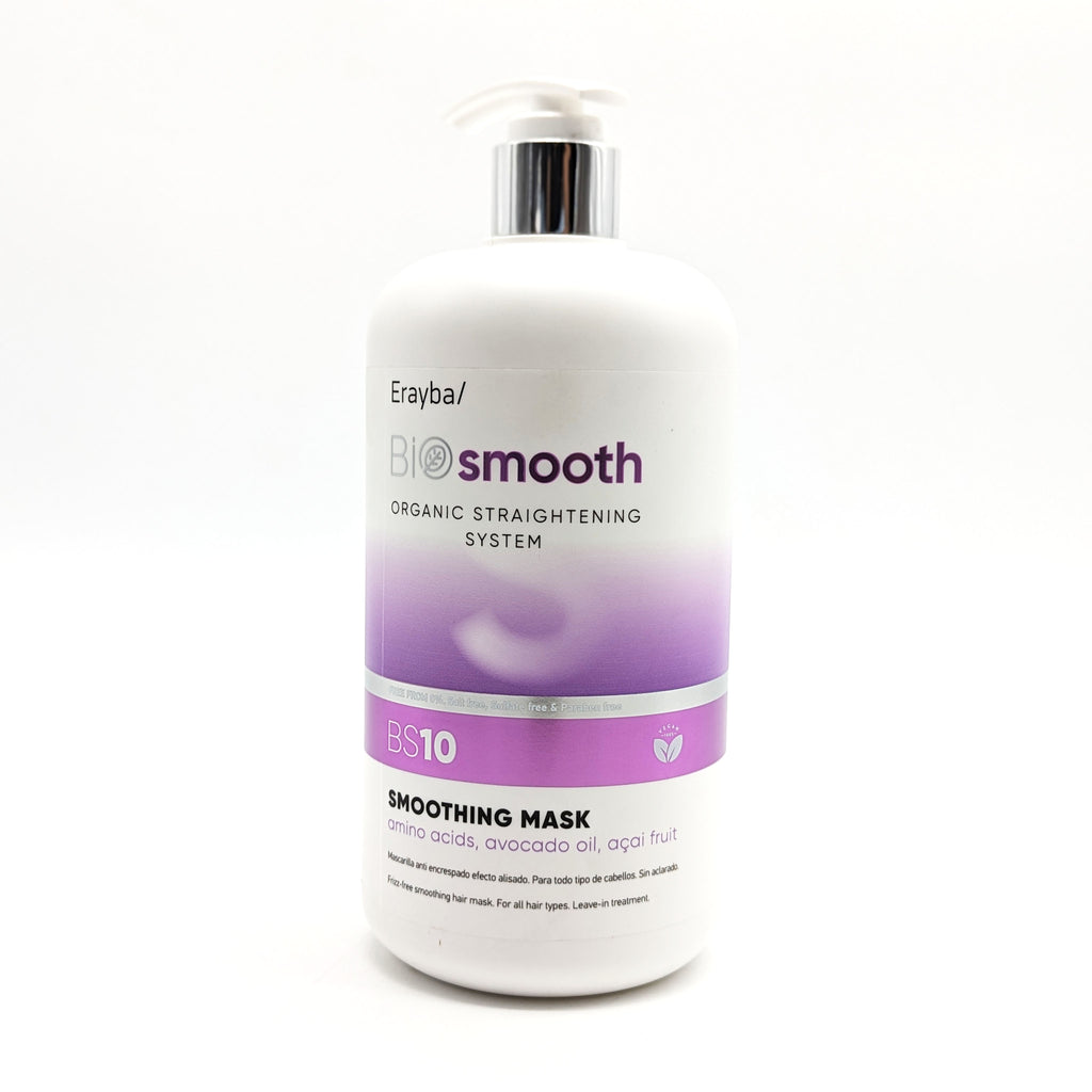 Erayba Bio Smooth BS10 Mascarilla Leave-in Anti Encrespado Efecto Alisado 100% Vegano