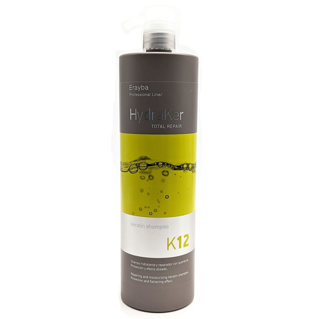 Erayba Hydraker Total Repair K12 Champú con Keratina 1000 ml