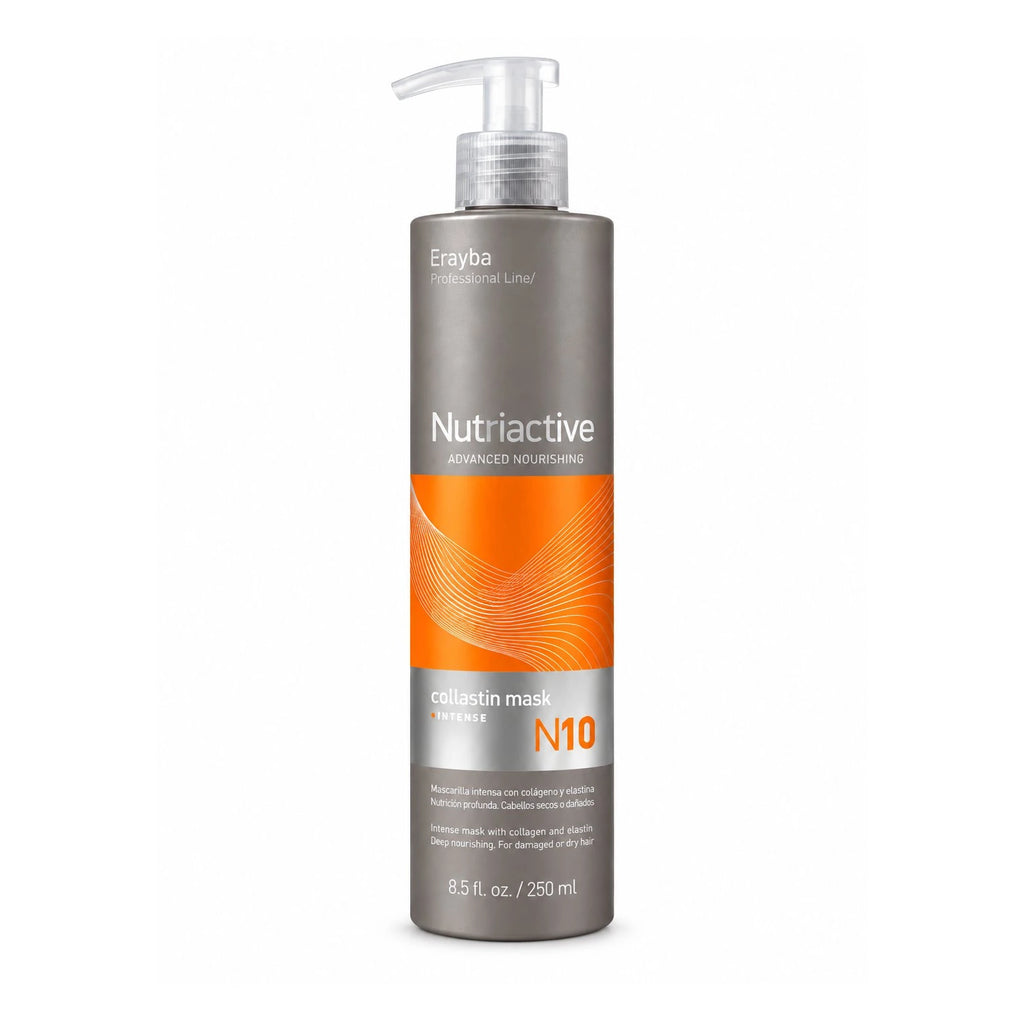 Erayba Nutriactive N10 Collastin Mask Colágeno y Elastina Cabello Seco