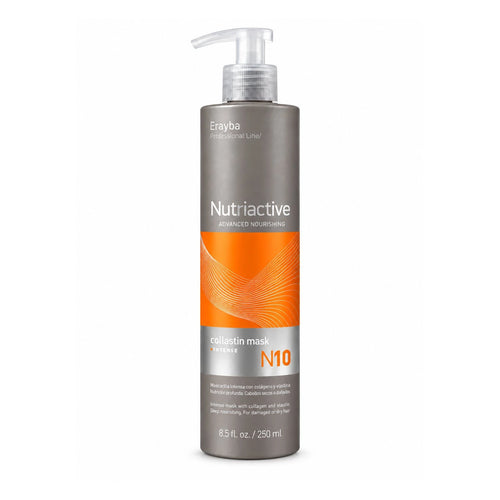 Erayba Nutriactive N10 Collastin Mask Colágeno y Elastina Cabello Seco