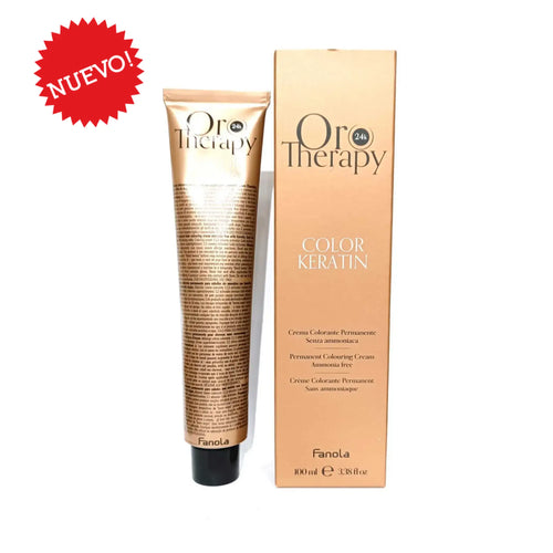 Fanola Oro Therapy Tinte sin Amoniaco | con Aceite de Argan y Keratina | 100 ml