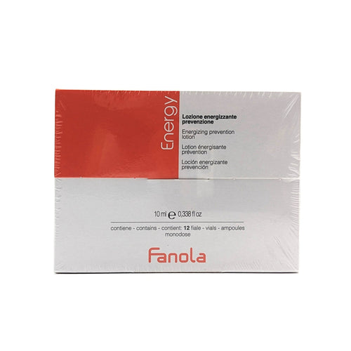 Fanola Energy Loción en Ampollas Energizante Prevención 12 x 10 ml