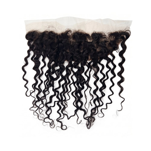 Lace Frontal 13x4 Rizado de Cabello Humano Remy Virgen | 100 % Natural