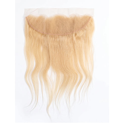 Lace Frontal 13x4 Liso de Cabello Humano Remy Rubio Claro Dorado| 100 % Natural