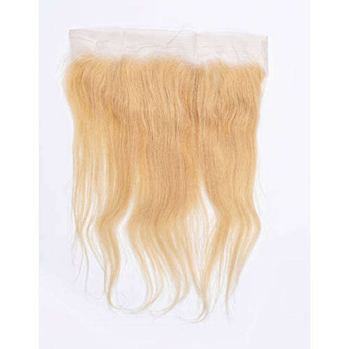 Lace Frontal 13x4 Liso de Cabello Humano Remy Rubio Claro Dorado| 100 % Natural