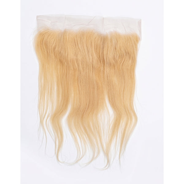 Lace Frontal 13x4 Liso de Cabello Humano Remy Rubio Claro Dorado| 100 % Natural