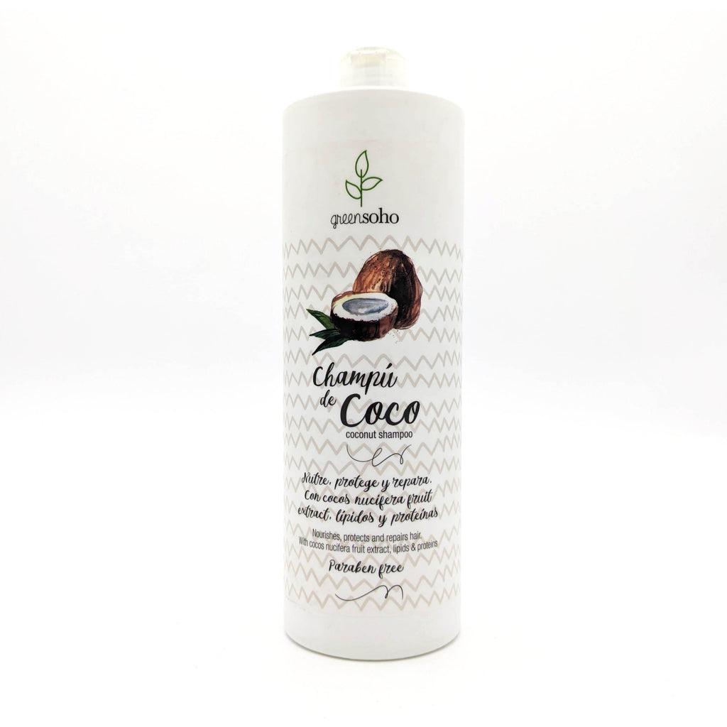 Greensoho Champú de Coco Sin Parabenos 1000 ml