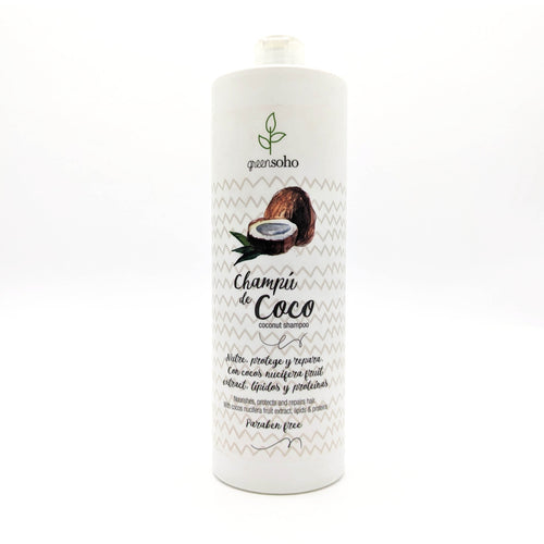 Greensoho Champú de Coco Sin Parabenos 1000 ml
