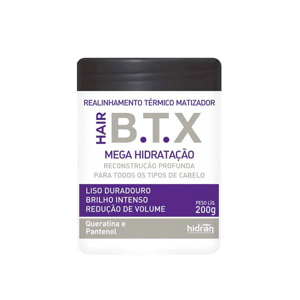 Hidran BTX Tratamiento de Reconstrucción Profunda y Matizador Realineamiento Térmico 200 gr