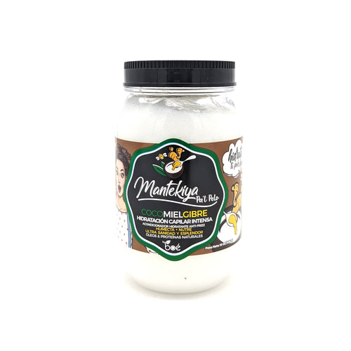 BOÉ Mantekiya Pa'l Pelo CocoMielGibre Tratamiento de Hidratación Capilar Intensa 454 g