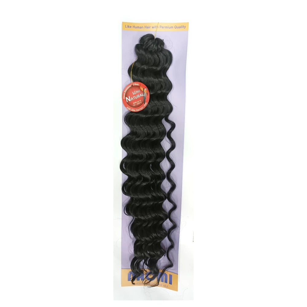 Extensiones Crochet Afro Swing  Naomi – Fibra Sintética Premium Efecto Natural