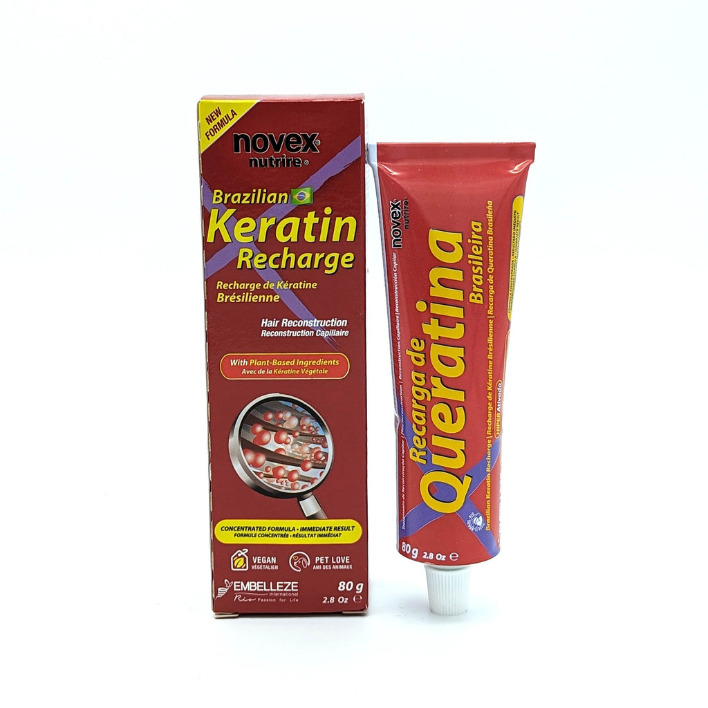 Embelleze Novex Tratamiento Recarga de Queratina Brasileña 80 g