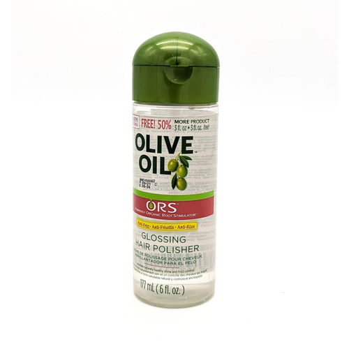 ORS Olive Oil Glossing Hair Polisher Sérum para Control de Frizz y Brillo | con Aceite de Pequi y Oliva | para el Pelo Seco y Dañado 177 ml