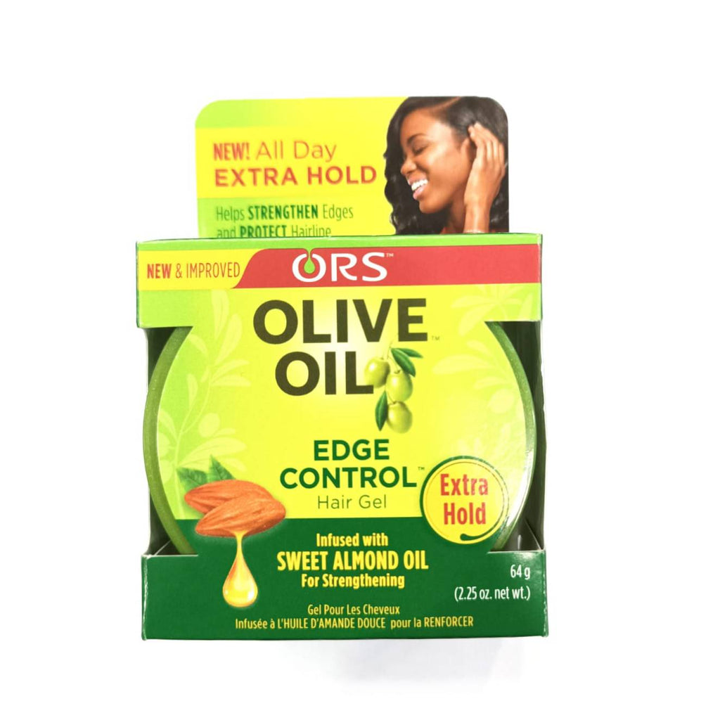 ORS Olive Oil Edge Control Gel para Baby Hairs Fijación Extra Fuerte 64 g