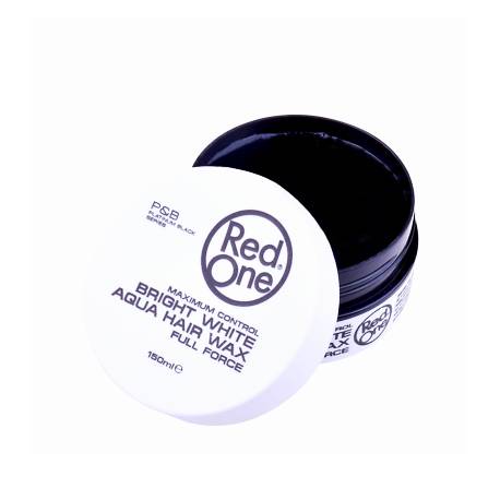 Red One Bright White Aqua Hair Wax Cera Aqua Fuerza Total y Control Máximo 150 ml
