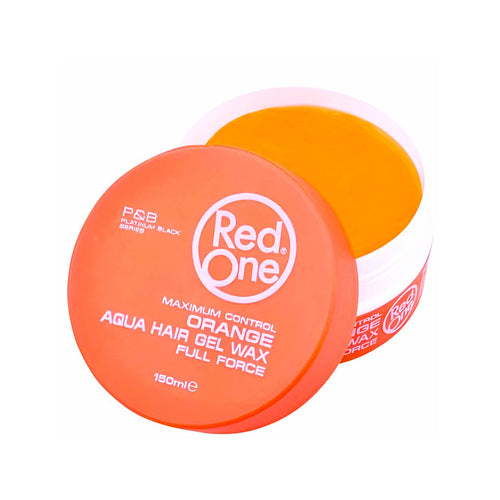 Red One Orange Aqua Hair Wax Cera Naranja Aqua Fuerza Total y Control Máximo 150 ml