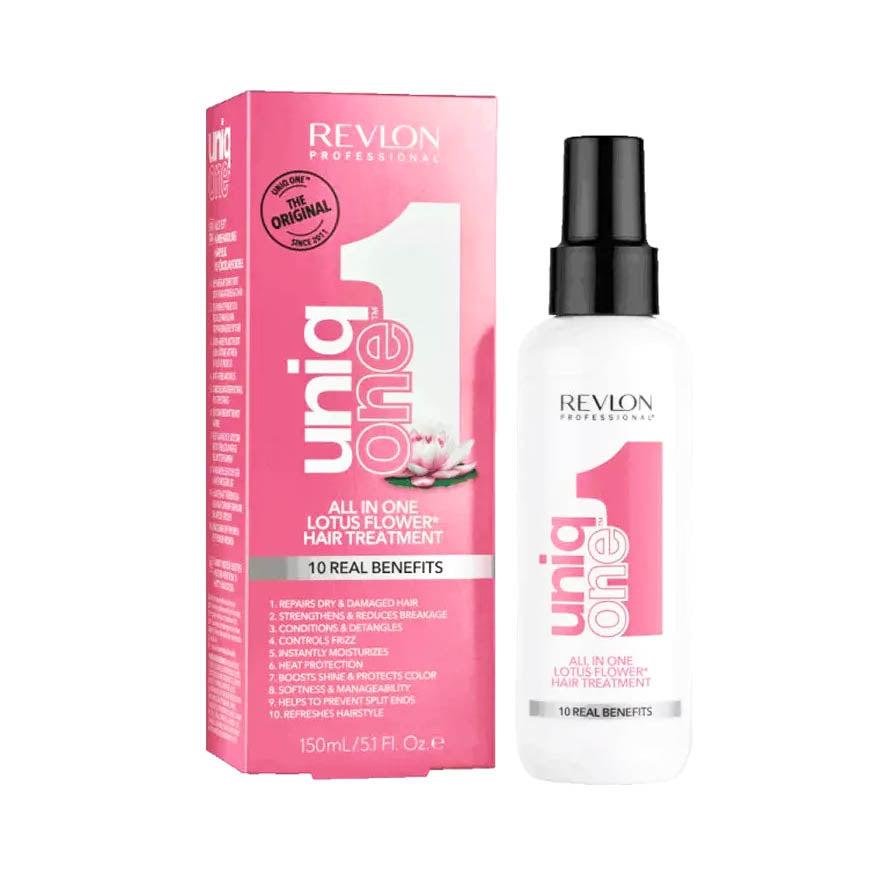 Revlon Uniq One Leave-in Tratamiento Capilar con Flor de Loto Todo en Uno 150 ml