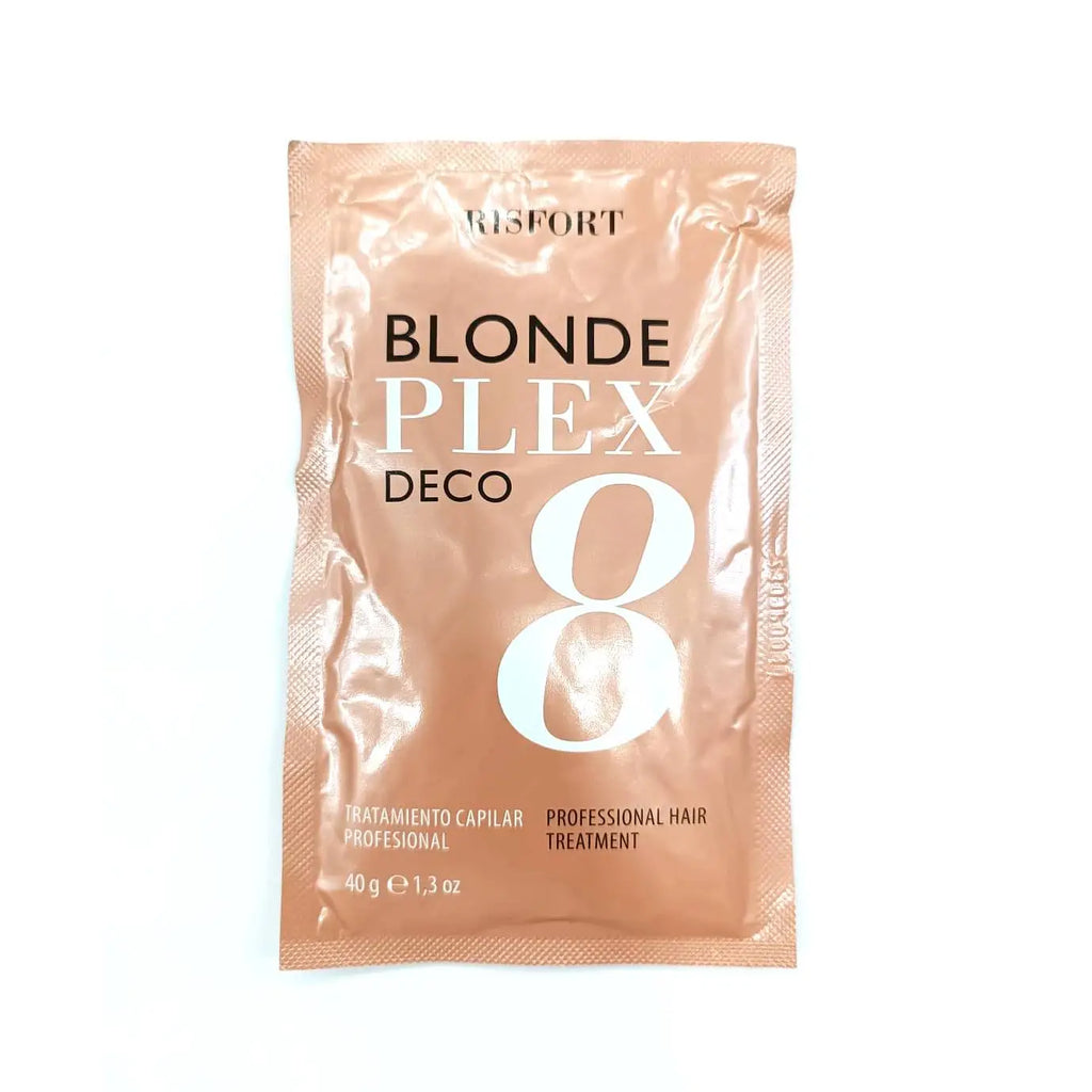 Risfort Blonde Plex Deco 8 Polvo Decolorante 8 Tonos 40 g