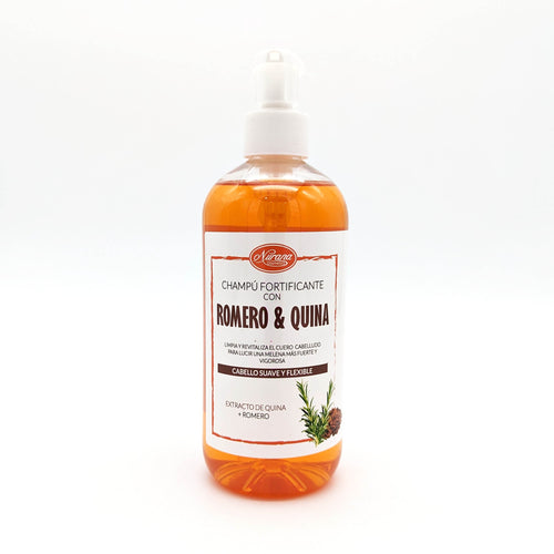 Nurana Champú Fortificante con Romero y Quina 500 ml