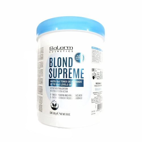 Salerm Cosmetics Blond Supreme Polvo Decolorante Aclaración Suprema 500 gr