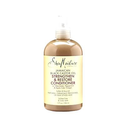 Shea Moisture Jamaican Black Castor Oil Acondicionador Fortalecedor y Restaurador de Aceite de Ricino Negro Jamaicano 384 ml