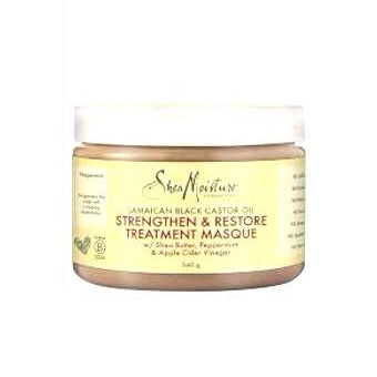 Shea Moisture Jamaican Black Castor Oil Mascarilla Fortalecedora y Restauradora de Aceite de Ricino Negro Jamaicano 340 g