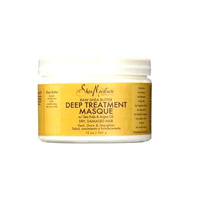 Shea Moisture Raw Shea Butter Mascarilla de Tratamiento Profundo de Manteca de Karité Cruda 340 g