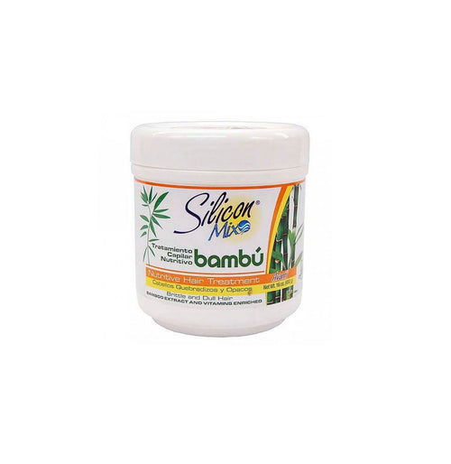 Silicon Mix Bamboo Mascarilla Tratamiento Capilar Nutritivo con Extracto de Bambú para Cabellos Quebradizos y Opacos