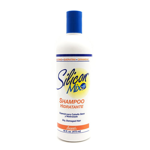 Silicon Mix Champú Hidratante Especial para Cabello Cabello Seco y Maltratado
