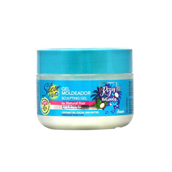 Silicon Mix Rizos Naturales Gel Moldeador Libre de Sulfato y Sal con Aceite de Coco, Cacao y Karité  295 g